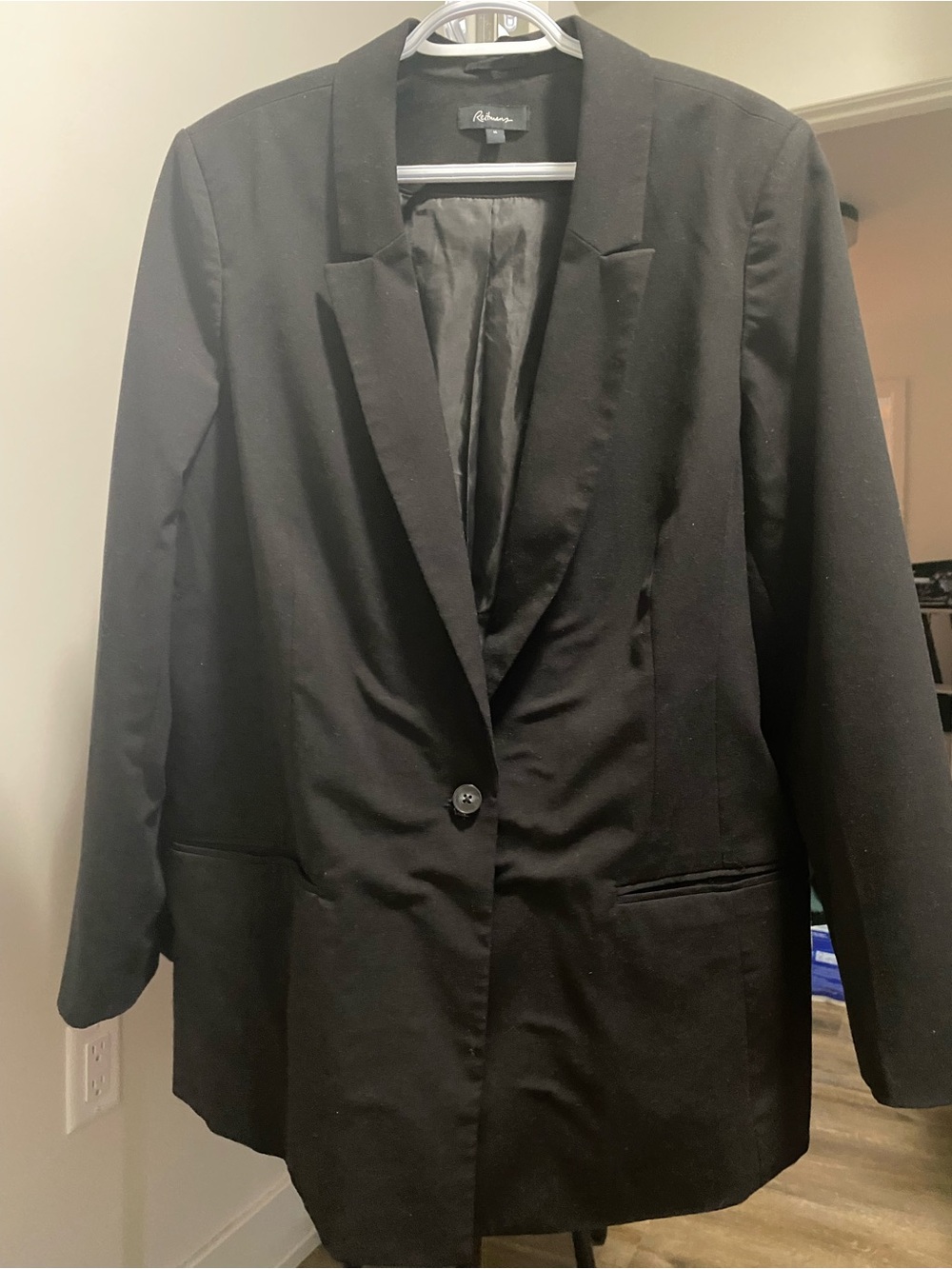 Reitmans Black Single-Button Blazer